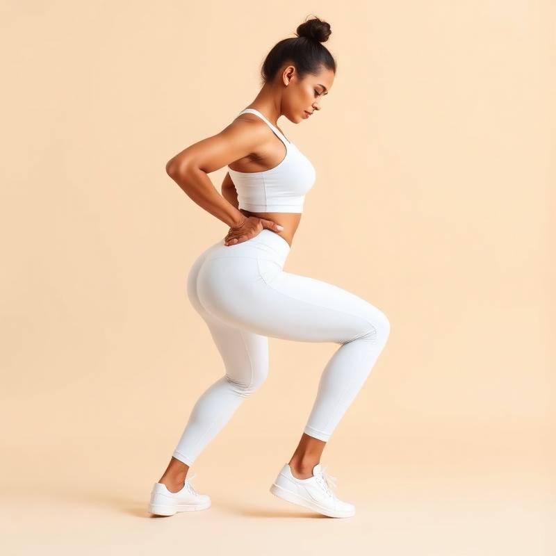 Glutes body sculpting treatment area at LB Beauty Spa