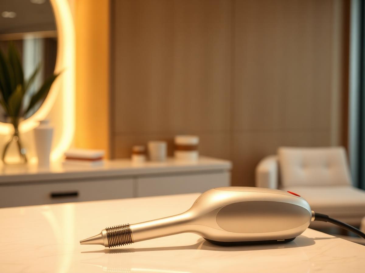 Laser skin rejuvenation device at LB Beauty Spa Miami